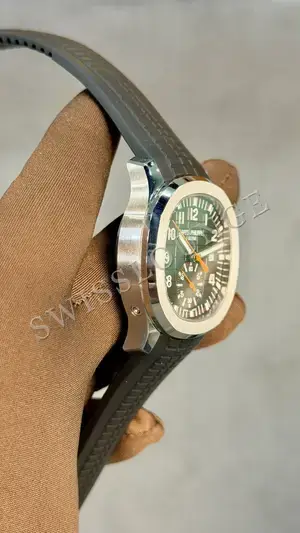 Patek Philippe Aquanaut "Chronograph Pembe Altın Gri Kordon" — 5. görsel