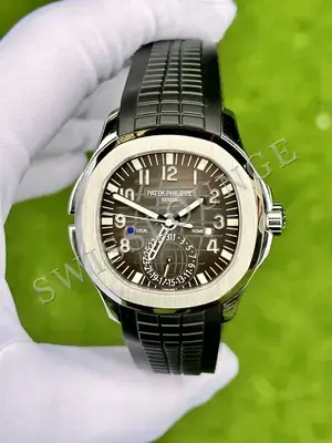 Patek Philippe Aquanaut "Travel Time Gri Kadran Superclone" — 1. görsel