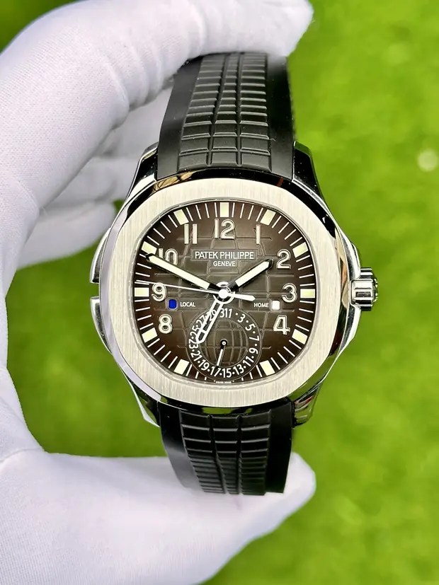 Patek Philippe Aquanaut "Travel Time Gri Kadran Superclone"