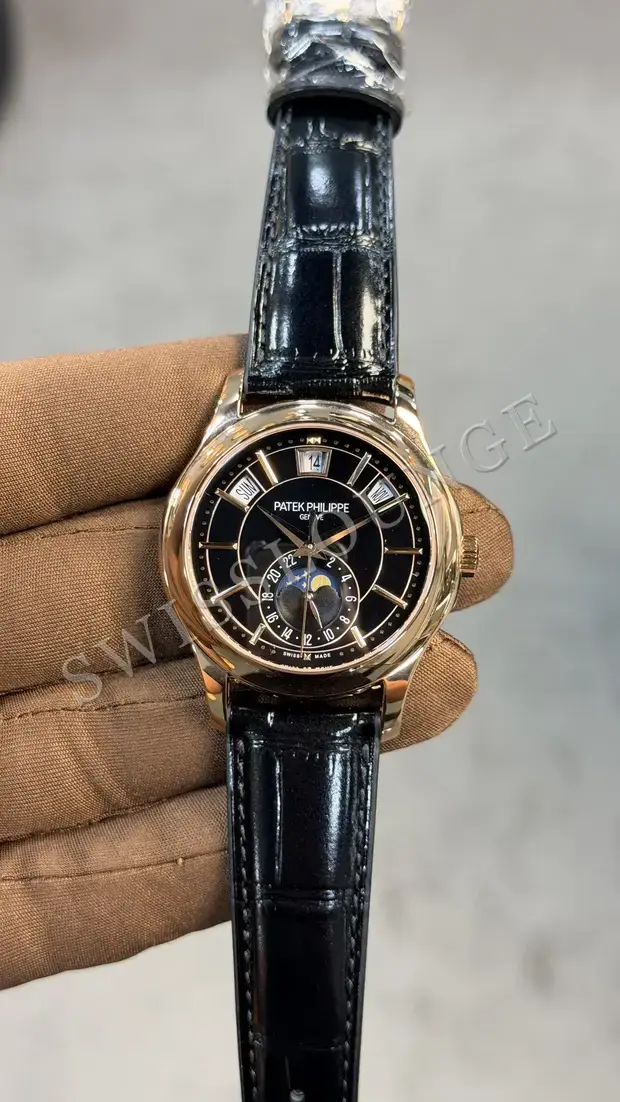 Patek Philippe Grand Complications "Annual Calendar Moonphase Siyah Kadran"