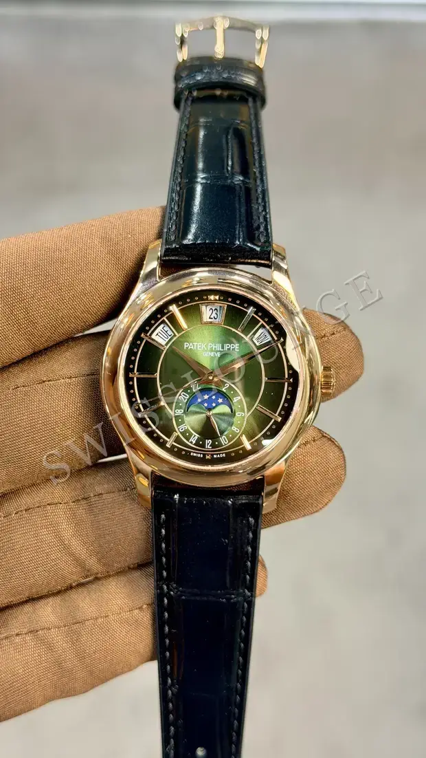 Patek Philippe Grand Complications "Annual Calendar Moonphase Yeşil Kadran"