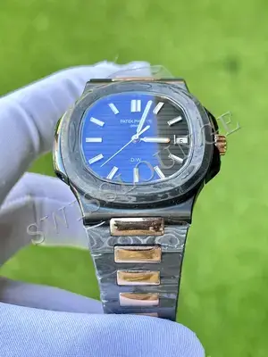 Patek Philippe Nautilus "Çelik Kasa Mavi Kadran" 5711 No. 05, 4. görsel