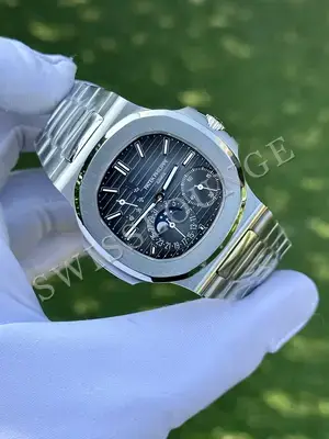 Patek Philippe Nautilus "Çelik Kasa Mavi Kadran" 5712 — 2. görsel