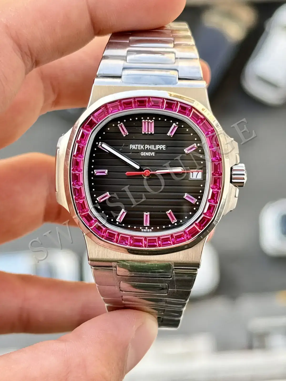 Patek Philippe Nautilus "Full Diamond Custom"
