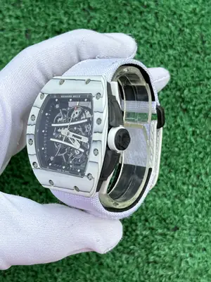 Richard Mille RM 011-03 "Flyback Chronograph Çelik Bezel Kırmızı Kordon" No. 02 — 6. görsel