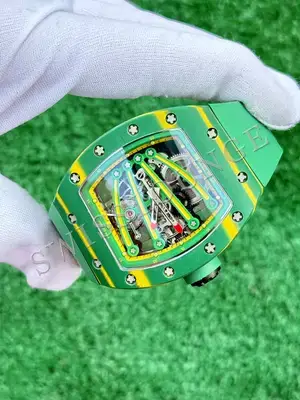 Richard Mille RM 011-03 "Flyback Chronograph Çelik Bezel Siyah Kordon" No. 03 — 3. görsel