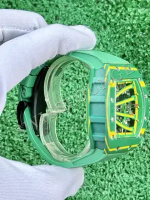 Richard Mille RM 011-03 "Flyback Chronograph Çelik Bezel Siyah Kordon" No. 03 — 5. görsel