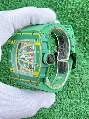 Richard Mille RM 011-03 "Flyback Chronograph Çelik Bezel Siyah Kordon" No. 03 — 6. görsel