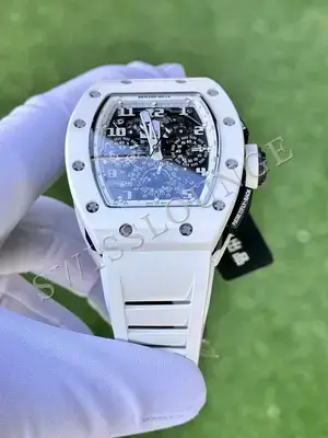 Richard Mille RM 035-02 "Americas İskelet Kadran Beyaz Kauçuk Kordon" No. 02, 4. görsel