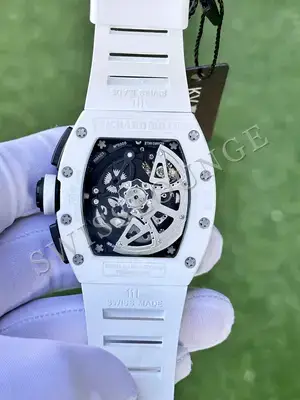 Richard Mille RM 035-02 "Americas İskelet Kadran Beyaz Kauçuk Kordon" No. 02, 7. görsel