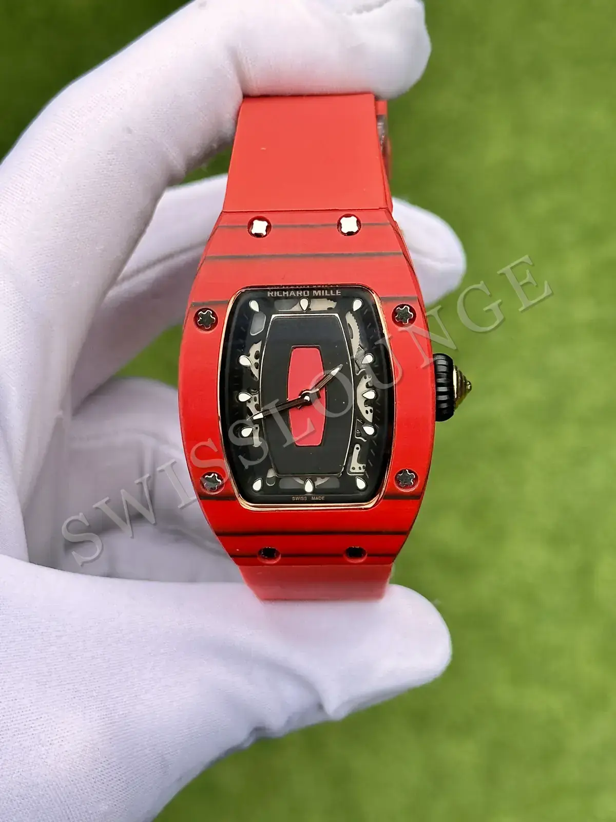 Richard Mille RM 035-02 "Rafael Nadal Limited Edition İskelet Kadran Mavi Kordon" No. 05