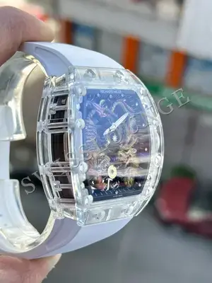Richard Mille RM 057 "Tourbillon Dragon Jackie Chan Pembe Altın Bezel Siyah Kordon" No. 02 — 5. görsel
