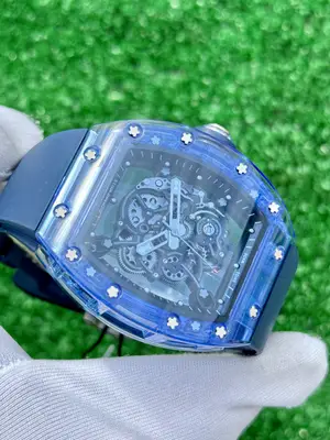 Richard Mille RM 12-01 "Transparan Mavi Kasa Tourbillon" — 2. görsel