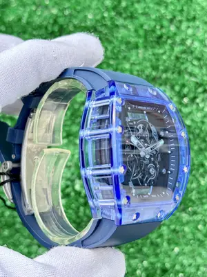 Richard Mille RM 12-01 "Transparan Mavi Kasa Tourbillon" — 5. görsel