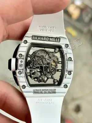 Richard Mille RM 61-01 "White Strap Yohan Blake Limited Edition" — 7. görsel