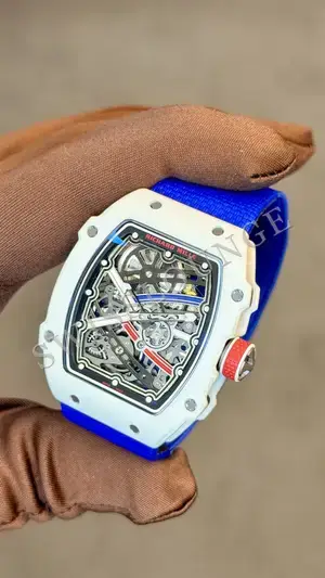 Richard Mille RM 67-02 "Alexis Pinturault Beyaz Seramik", 10. görsel