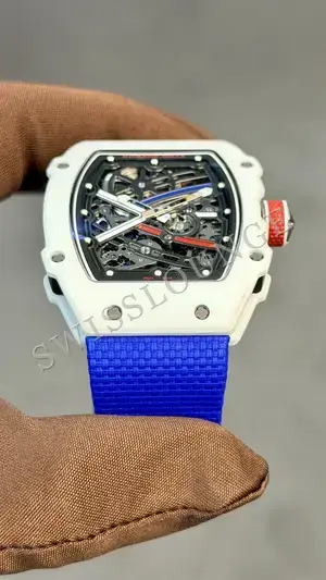 Richard Mille RM 67-02 "Alexis Pinturault Beyaz Seramik", 4. görsel