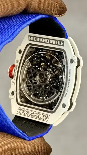 Richard Mille RM 67-02 "Alexis Pinturault Beyaz Seramik", 8. görsel