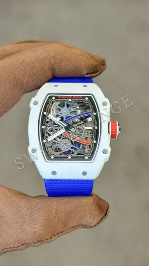 Richard Mille RM 67-02 "Alexis Pinturault Beyaz Seramik", 9. görsel
