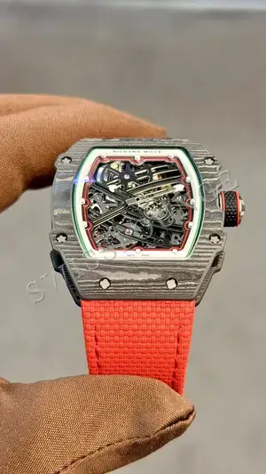 Richard Mille RM 67-02 "Karbon Kasa Kırmızı Kordon" — 4. görsel