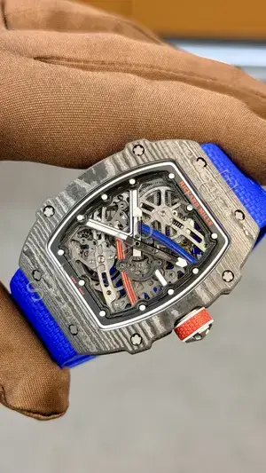 Richard Mille RM 67-02 "Karbon Kasa Mavi Kordon", 3. görsel