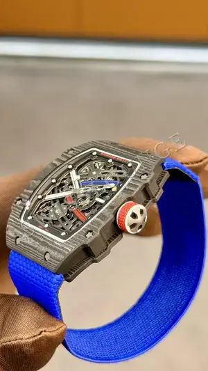 Richard Mille RM 67-02 "Karbon Kasa Mavi Kordon", 6. görsel