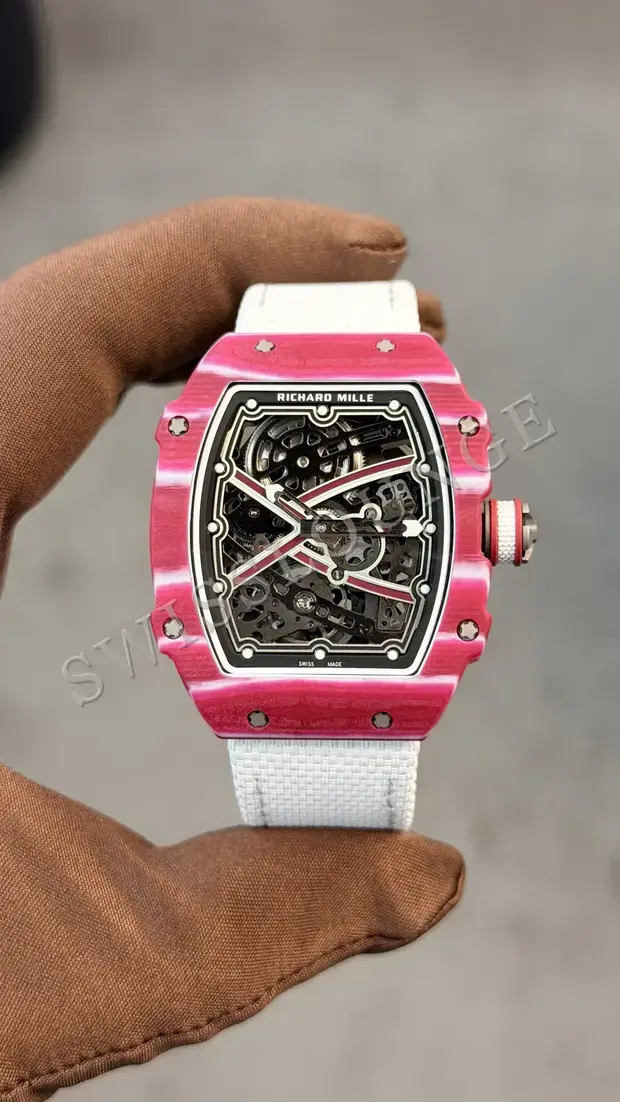 Richard Mille RM 67-02 "Mutaz Essa Barshim Pembe Seramik"
