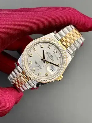 Rolex Datejust 31 mm "Altın Ve Demir Beyaz Diamant" — 3. görsel