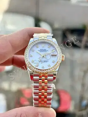 Rolex Datejust 31 mm "Lady Sarı Altın Beyaz Gümüş Beyaz Zeytin" — 4. görsel