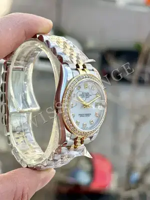 Rolex Datejust 31 mm "Lady Sarı Altın Beyaz Gümüş Beyaz Zeytin" — 5. görsel