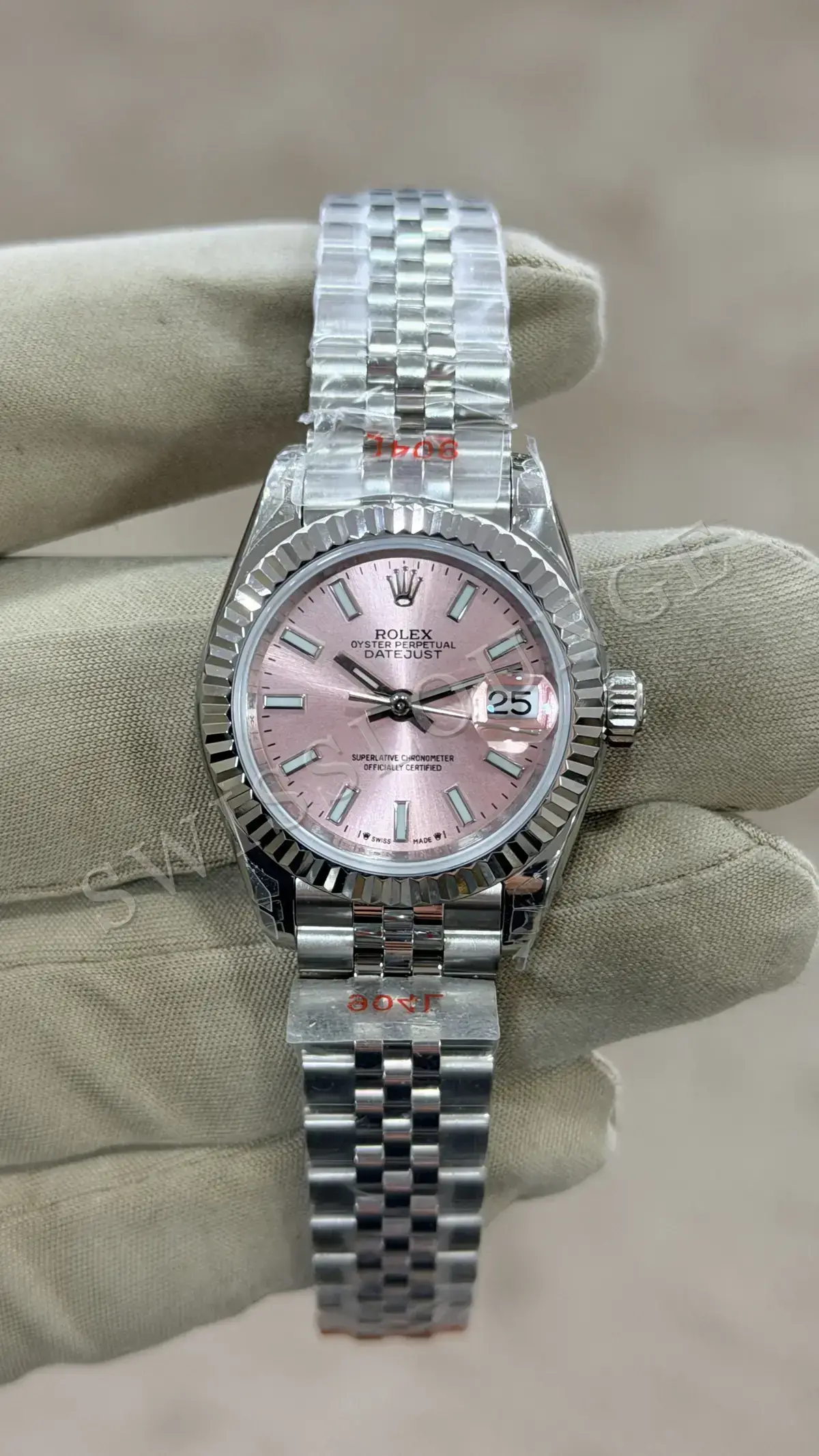 Rolex Datejust 31 mm "Pembe"