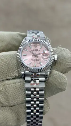 Rolex Datejust 31 mm "Pembe", 4. görsel