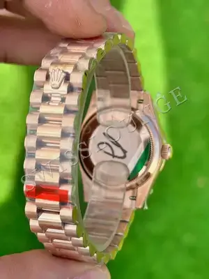 Rolex Datejust 36 mm "Lady Rosy Gold Brown Ombre Diamond" — 3. görsel