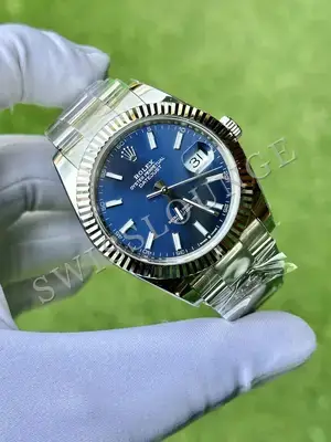 Rolex Datejust 36 mm "Palm Green Fluted Bezel Jubile Kordon" 126234 No. 05 — 2. görsel