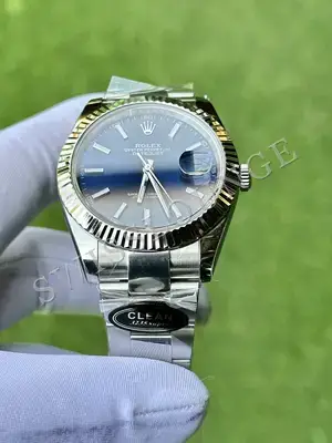 Rolex Datejust 36 mm "Palm Green Fluted Bezel Jubile Kordon" 126234 No. 05 — 4. görsel