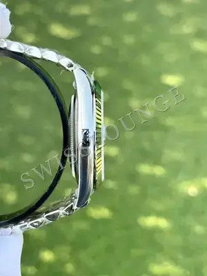 Rolex Datejust 36 mm "Palm Green Fluted Bezel Jubile Kordon" 126234 No. 06 — 5. görsel