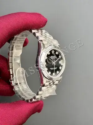 Rolex Datejust 36 mm "Palm Green Fluted Bezel Jubile Kordon" 126234 No. 10 — 5. görsel