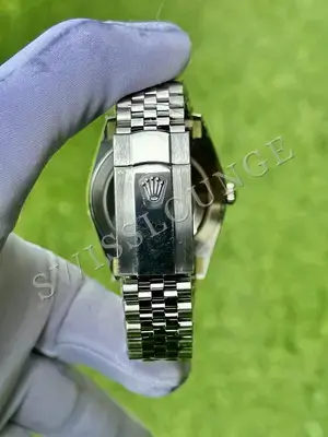 Rolex Datejust 36 mm "Palm Green Fluted Bezel Jubile Kordon" 126234 No. 13 — 7. görsel