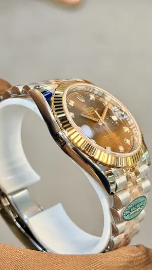 Rolex Datejust 36 mm "Rose Altın Fluted Bezel Arduvaz Kadran" 126231 — 5. görsel
