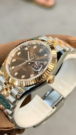 Rolex Datejust 36 mm "Rose Altın Fluted Bezel Arduvaz Kadran" 126231 — 6. görsel