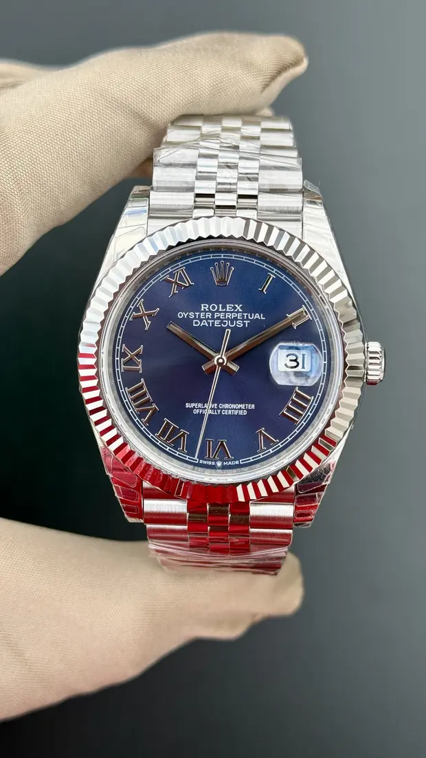 Rolex Datejust 36 mm "Taşlı Siyah Kadran"