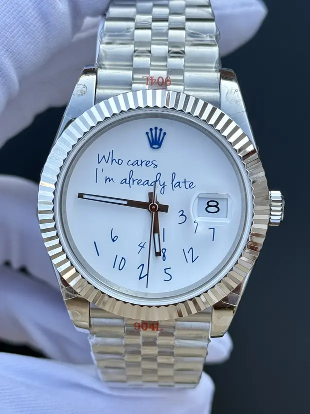 Rolex Datejust 36 mm "Who Cares Beyaz"