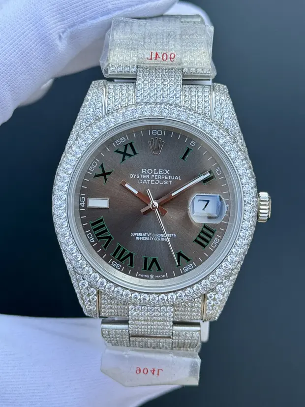 Rolex Datejust 41 mm "Arap Rakamli Kadran Full Tas Rose Kasa" 126300 No. 02