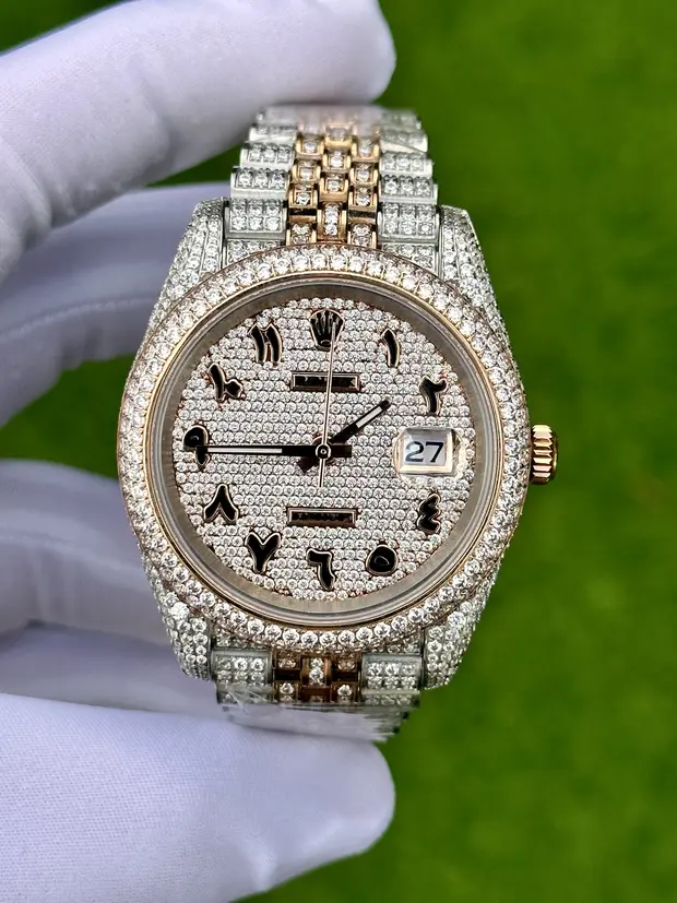 Rolex Datejust 41 mm "Iced Out" No. 02