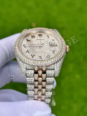 Rolex Datejust 41 mm "Iced Out" No. 02 — 4. görsel