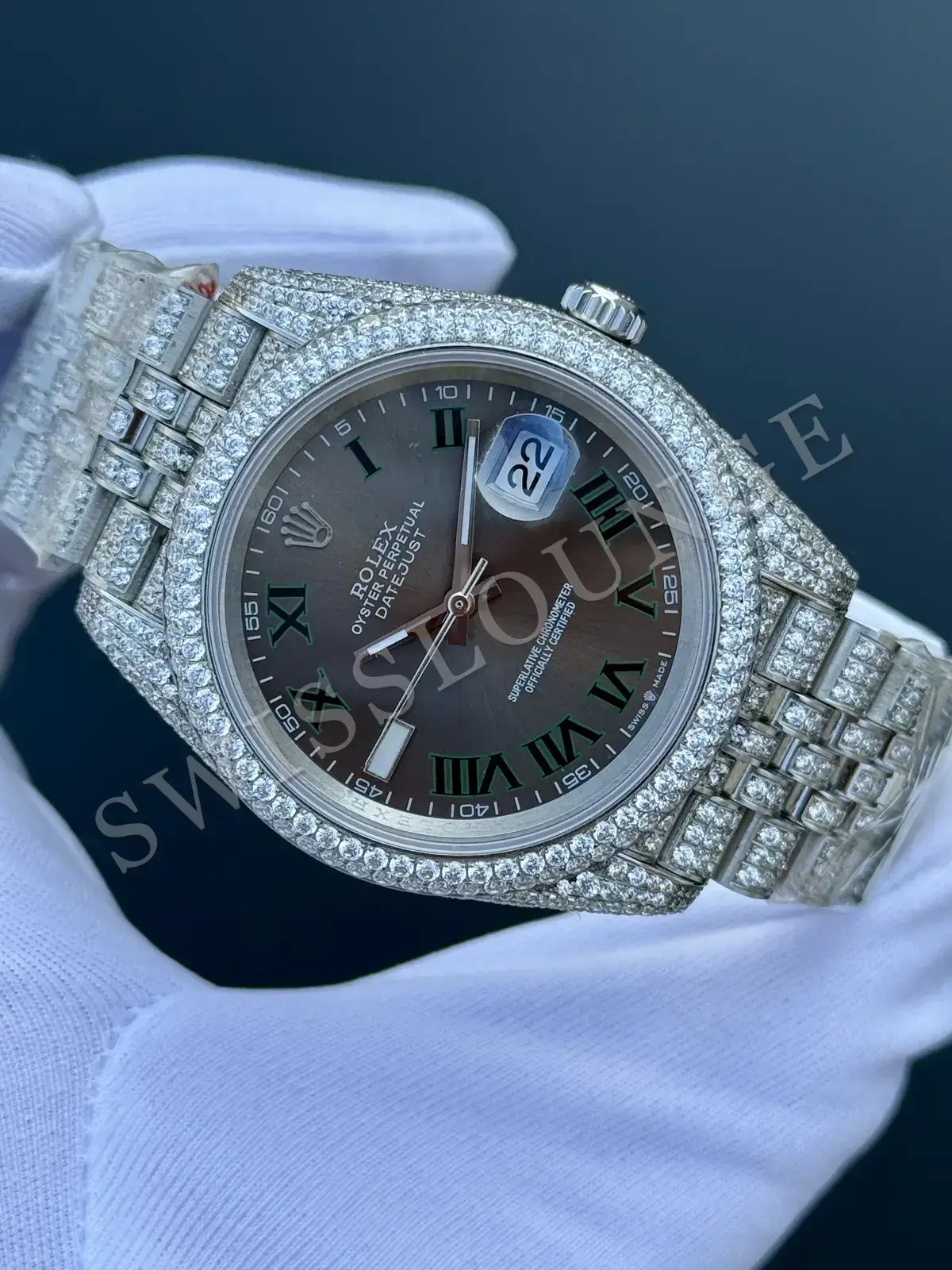 Rolex Datejust 41 mm "Iced Out" No. 03
