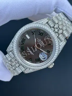 Rolex Datejust 41 mm "Iced Out" No. 03 — 2. görsel