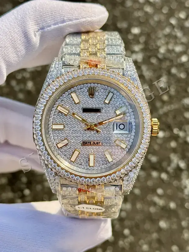 Rolex Datejust 41 mm "Iced Out" No. 04