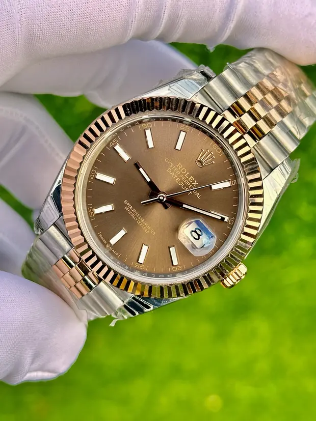 Rolex Datejust 41 mm "Motifli Gri Kadran Jubile Kordon" 126331 No. 02