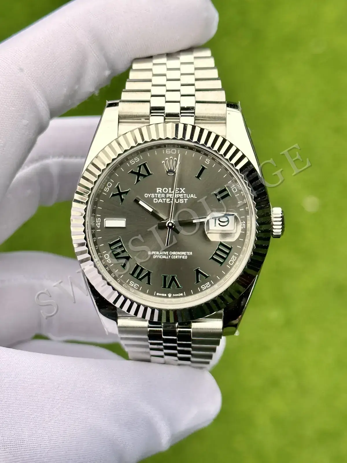 Rolex Datejust 41 mm "Taşlı Siyah Kadran Jubile" 126334 No. 02
